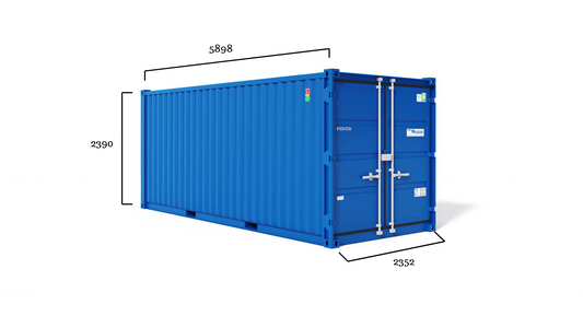 20' Fuß Seecontainer one-way l Sofort Verfügbar